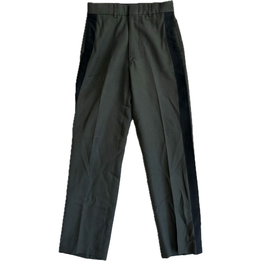 CREIGHTON VTG USA Made Military Trousers Men's Pants Khaki Green Halloween
